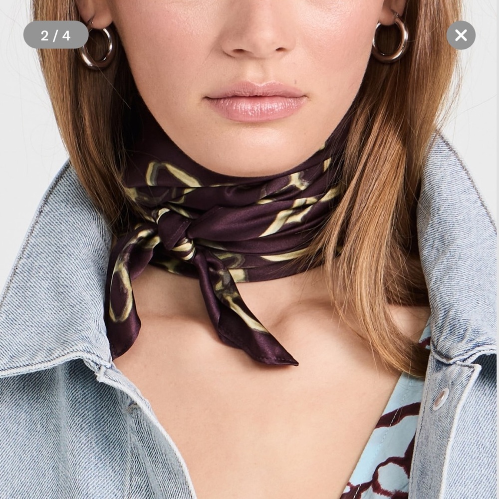 SOLD Madewell Oversized Silk Bandana